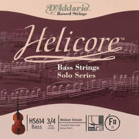 D'addario HS614 Fa Diyez Helicore Solo 3-4M Tek Kontrabas Teli