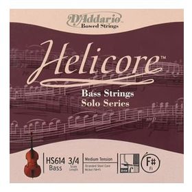 D'addario HS614 Fa Diyez Helicore Solo 3-4M Tek Kontrabas Teli