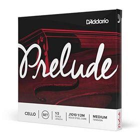 D'addario J1010 1/2M Prelude 1/2 Scale Medıum Tensıon Cello Tel Seti