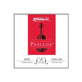 D'addario J1010 1/2M Prelude 1/2 Scale Medıum Tensıon Cello Tel Seti