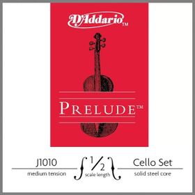 D'addario J1010 1/2M Prelude 1/2 Scale Medıum Tensıon Cello Tel Seti