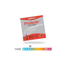 D'addario J1010 Prelude 4-4 Medium Cello Tel Set