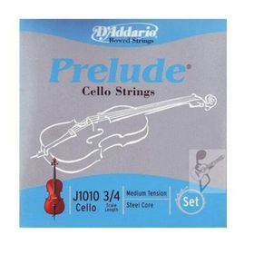 D'addario J101034 Cello Tel Set Prelude 3-4 Medium