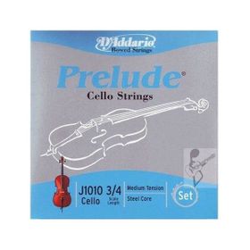 D'addario J101034 Cello Tel Set Prelude 3-4 Medium