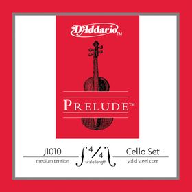 D'addario J101044M-B10 Prelude 10 Setlik Paket 4/4 Scal Cello Tel Seti