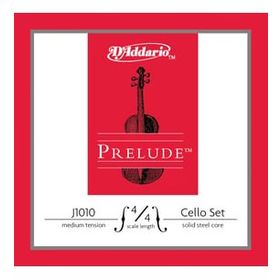 D'addario J101044M-B10 Prelude 10 Setlik Paket 4/4 Scal Cello Tel Seti