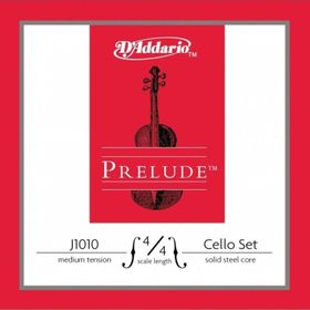 D'addario J101044M-B10 Prelude 10 Setlik Paket 4/4 Scal Cello Tel Seti