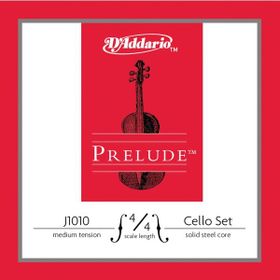 D'addario J101044M-B10 Prelude 10 Setlik Paket 4/4 Scal Cello Tel Seti