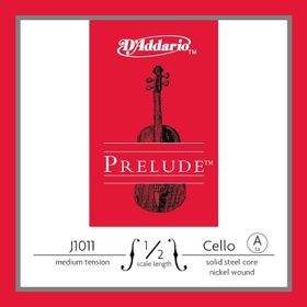 D'addario J1011 Prelude Medium A-La 4-4 Cello Tek Tel