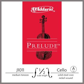 D'addario J1011 Prelude Medium A-La 4-4 Cello Tek Tel