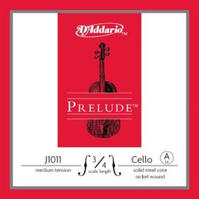 D'addario J101134M 3-4 La Çello Teli