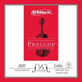 D'addario J101134M 3-4 La Çello Teli