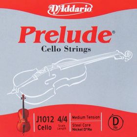 D'addario J1012 D Re Prelude 4-4M Tek Çello Teli