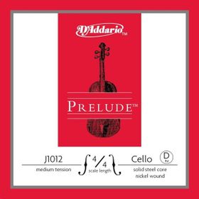 D'addario J1012 D Re Prelude 4-4M Tek Çello Teli