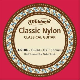 D'addario J2702 Clear Naylon Normal Tension Si Klasik Tek Tel