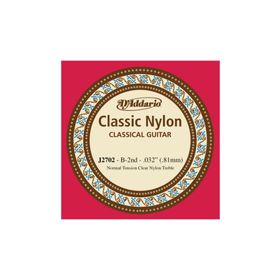 D'addario J2702 Clear Naylon Normal Tension Si Klasik Tek Tel