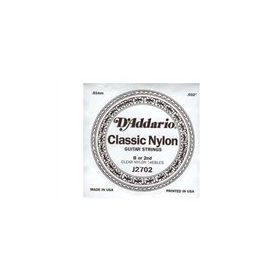 D'addario J2702 Clear Naylon Normal Tension Si Klasik Tek Tel
