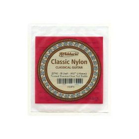 D'addario J2702 Clear Naylon Normal Tension Si Klasik Tek Tel