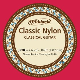 D'addario J2703 Tek Klasik Gitar Teli