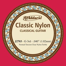 D'addario J2703 Tek Klasik Gitar Teli