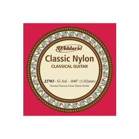 D'addario J2703 Tek Klasik Gitar Teli