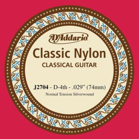 D'addario J2704 Cupper On Nylon Re Klasik Tek Tel