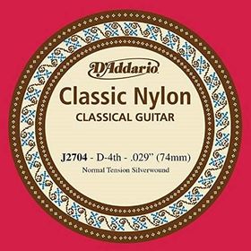 D'addario J2704 Cupper On Nylon Re Klasik Tek Tel