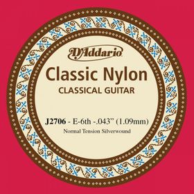 D'addario J2706 Cupper On Nylon Mi Klasik Tek Tel