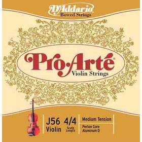 D'addario J56 Pro-Arte Scale 4/4 Medıum Tensıo Keman Tel Seti