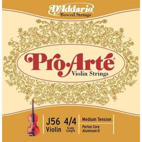 D'addario J56 Pro-Arte Scale 4/4 Medıum Tensıo Keman Tel Seti