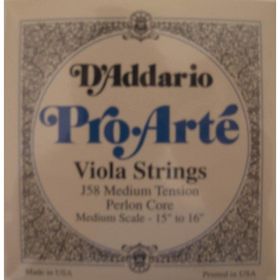 D'addario J58 Keman Tel Set