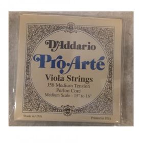 D'addario J58 Pro-Arte Scale Medıum Ten Viola Tel Seti