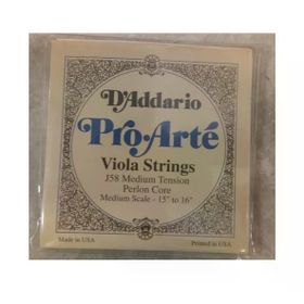 D'addario J58 Pro-Arte Scale Medıum Ten Viola Tel Seti