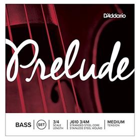 D'addario J610 3-4M Prelude Bas Teli