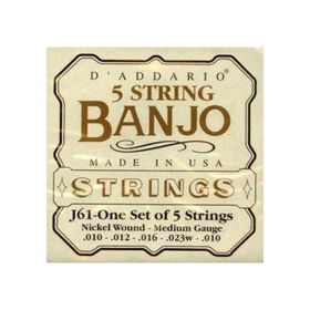 D'addario J610 3-4M Prelude Bas Teli