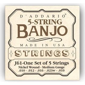 D'addario J610 3-4M Prelude Bas Teli