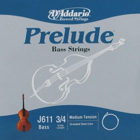 D'addario J611 G 3-4M Prelude Tek Bas Teli