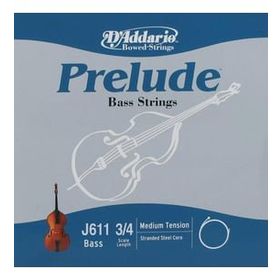 D'addario J611 Prelude G-SOL Scale 3/4 ME Kontrabas Tek Tel
