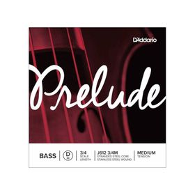 D'addario J612 3/4M Re Prelude D Kontrabas Telş