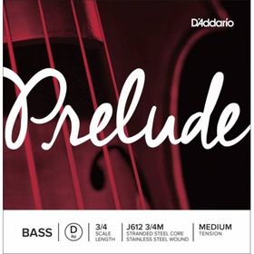 D'addario J612 3/4M Re Prelude D Kontrabas Telş