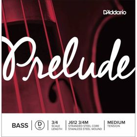 D'addario J612 D 3-4M Prelude Tek Bas Teli