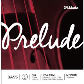 D'addario J614 E 3-4M Prelude Tek Bas Teli