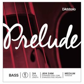 D'addario J614 E 3-4M Prelude Tek Bas Teli