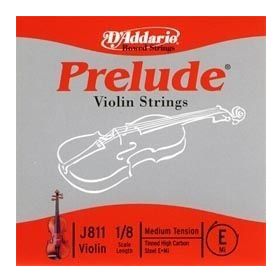 D'addario J811 E 1-8M Prelude Tek Keman Teli