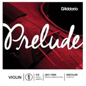 D'addario J811 E 1-8M Prelude Tek Keman Teli