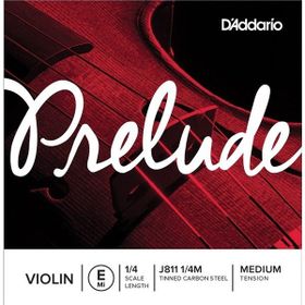 D'addario J811 E 1-8M Prelude Tek Keman Teli
