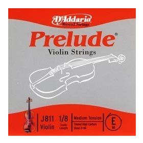 D'addario J811 Prelude Keman E Mi Normal Tension Keman Tel