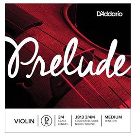 D'addario J812 3/4 Medium Tension Prelude Tek Keman Teli