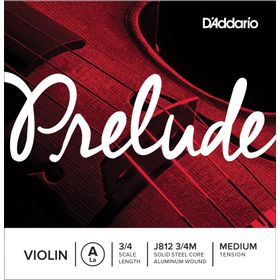 D'addario J812 A 1-4M Prelude Tek Keman Teli