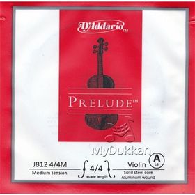 D'addario J812 A 1-4M Prelude Tek Keman Teli